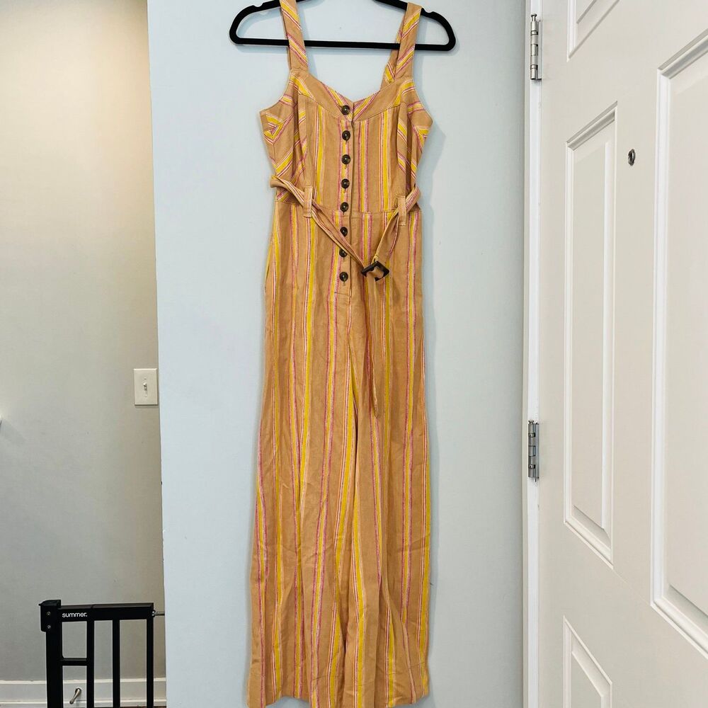 Anthropologie Arlene Jumpsuit Wide Leg size 0 - Picture 2 of 6